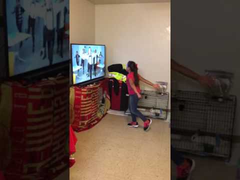 Jenice Dancing to Kidz Bop