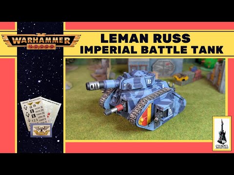 Classic Leman Russ Battle Tank | Warhammer 40k 2nd edition