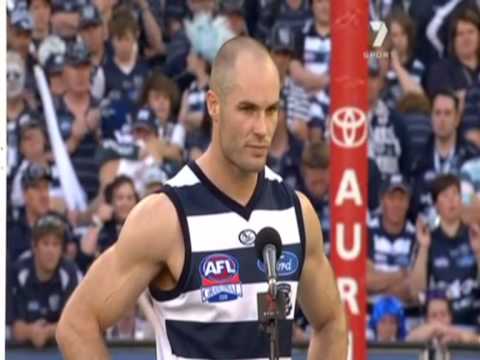 Tom Harley 2008 Grand Final Speech