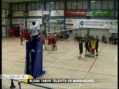 VOLLEY B1 MASCHILE 2016 - 2017:  SLOGA TABOR TELEVITA VS MASSANZAGO