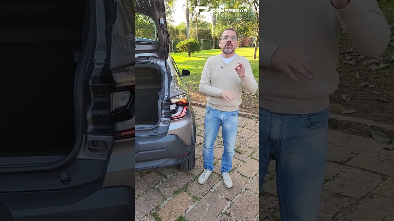O porta-malas e o estepe do Renault Kardian surpreendem?