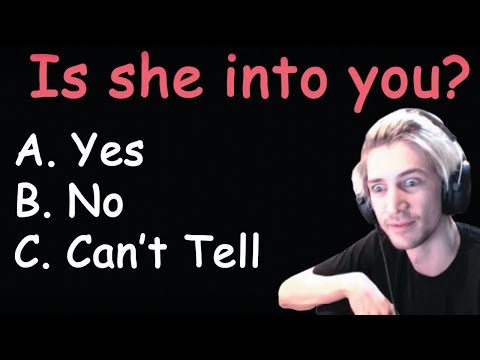 xQc reacts to Casually Explained: Is She Into You? (with chat)