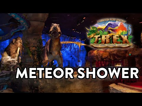 Chuva de meteoros T-Rex Café | Disney Springs | Walt Disney World Resort