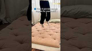 5 things to know before buying a futon mattress! #zonli #mattressguide   #sleepbetter #shorts