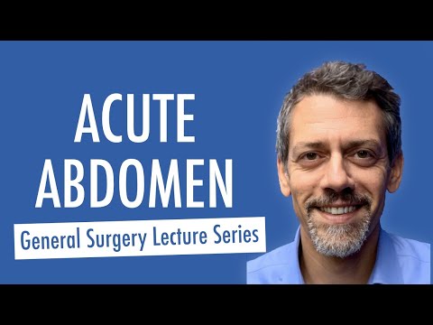 Consultant's Approach to the Acute Abdomen - Cut The Stitch
