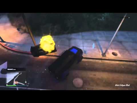 GTA 5 insurgent crash clips