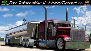 *Free International 9900i/Detroit 60* Gravel Haul Cedar Rapids to Des Moines *JBX2/TAA* ATS 4K 1.56