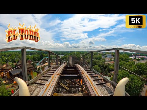 El Toro Front Row POV [5K] Six Flags Great Adventure 2025