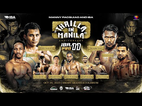 'Thrilla in Manila' IBA.PRO 11 | October 29, 2025 | Manila, Philippines