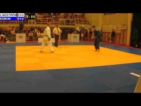 Judo Nordic Championships 2014: M-73: LINDSTRÖM - EDBOM