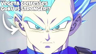 Vegeta admits Goku IS Stronger|| DRAGON BALL FIGHTERZ GAMEPLAY