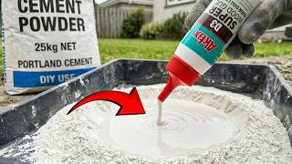 Mix WHITE CEMENT With Wood Glue and Watch the Incredible Results That Shock Everyone!