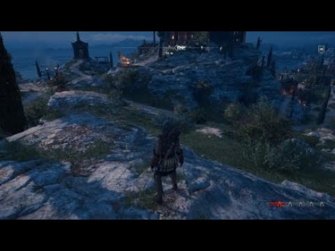Climbing the Statue of Artemis Agrotera Leap of Faith - Assasin's Creed Odyssey