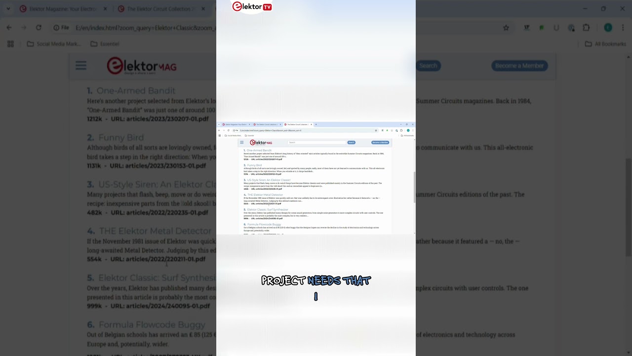 Discover the Elektor USB stick of your dreams