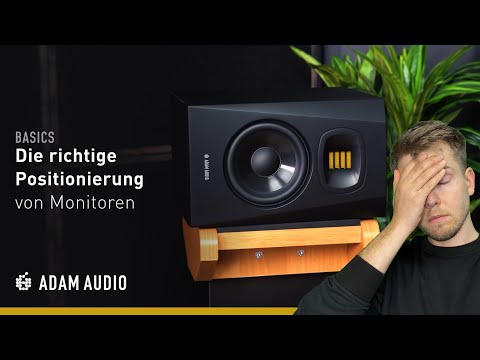 Wie du dein Studiomonitore richtig positionierst (und warum das wichtig ist)