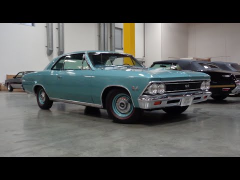1966 Chevrolet Chevelle SS 396 in Turquoise & 427 Engine Sound on My Car Story with Lou Costabile