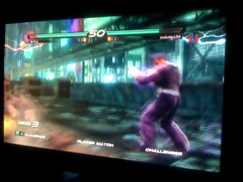 tekkenMSN - mr-taxi (nin) vs makehp150 (kaz) 7-11 p6