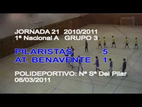 Pilaristas 5-1 Atco. Benavente 1ª Nacional A  2010/2011