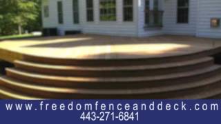 preview picture of video 'Freedom Fence & Custom Deck Builders in Bel Air, Maryland (MD)'