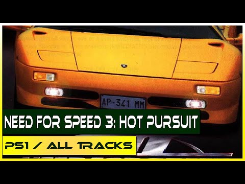 Need for Speed 3: Hot Pursuit - PS1 | All Tracks