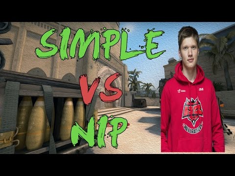 CSGO: POV FlipSid3 simple vs NiP (26/15) mirage @ ESWC 2015