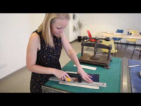 Knihařská dílna pro veřejnost a papírnictví z druhé ruky