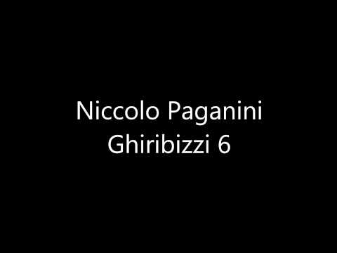 Ghiribizzi 6/54, Niccolo Paganini