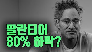 팔란티어 80% 하락? 월가를 뒤흔든 공포의 숏 리포트 분석