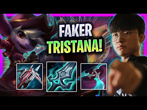 T1 Faker Plays Tristana Mid vs Yone! | Season 2024