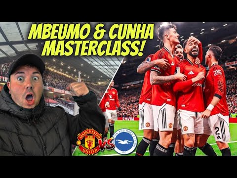 MBEUMO & CUNHA DESTROY BRIGHTON! | Manchester United vs Brighton | Matchday vlog | ARE UNITED BACK?