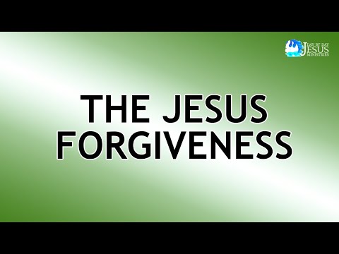 2022-10-02 The Jesus Forgiveness - Ed Lapiz