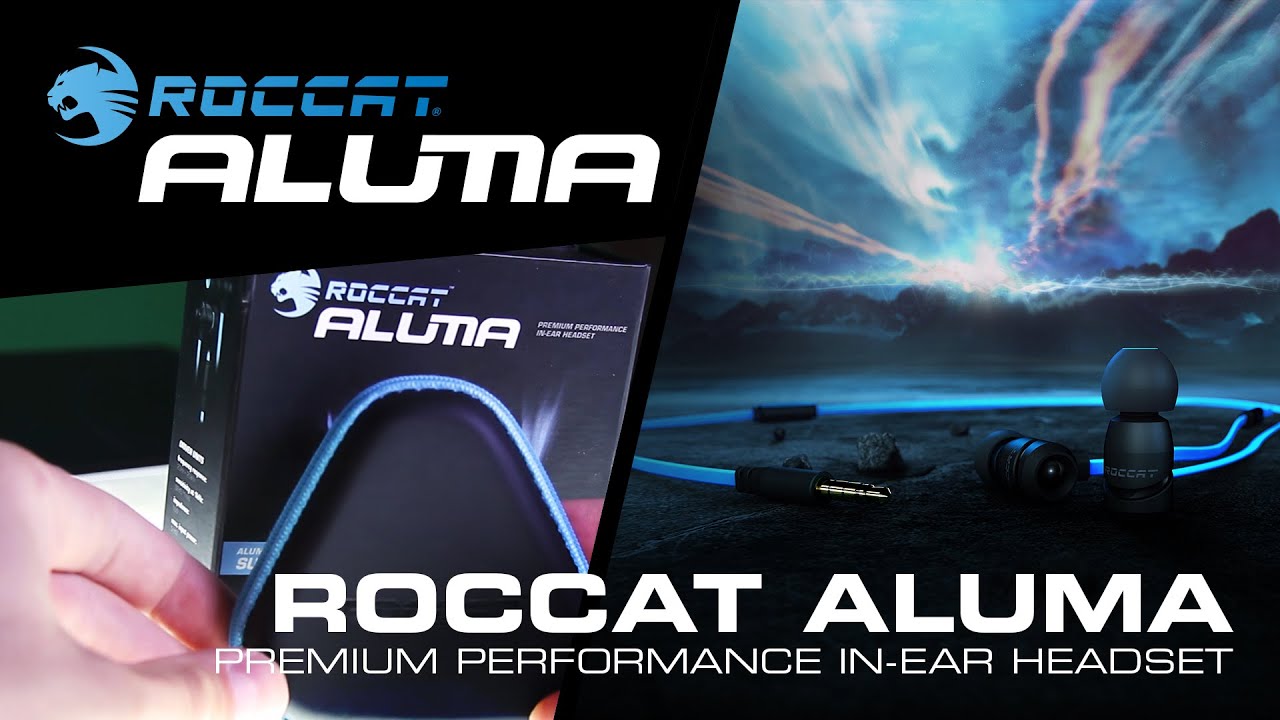 video Tai nghe có dây Roccat Aluma chính hãng 0