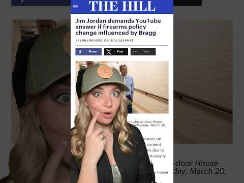 Bragg Behind Content Policy Change? Jordan Wants Answers... #shortsvideo #2ndamendment #shorts Thumbnail