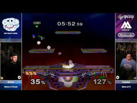 Coriamon vs Viceroy - GOML 2017 - Melee Pools