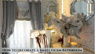 GLAM BATHROOM DECOR IDEAS // Bathroom Tour // Clean & Decorate With Me // Deer Valley Smart Toilet