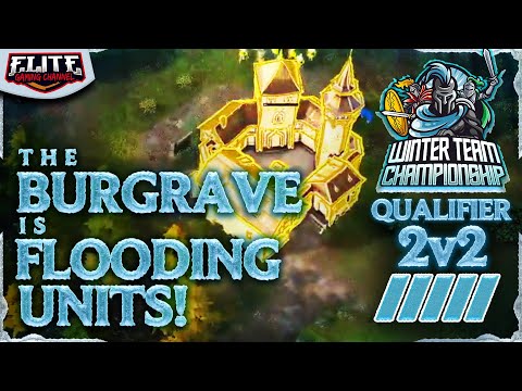 ❄️​ Winter Team Championship: 8-bit Army vs 3D!Clan | AOE4