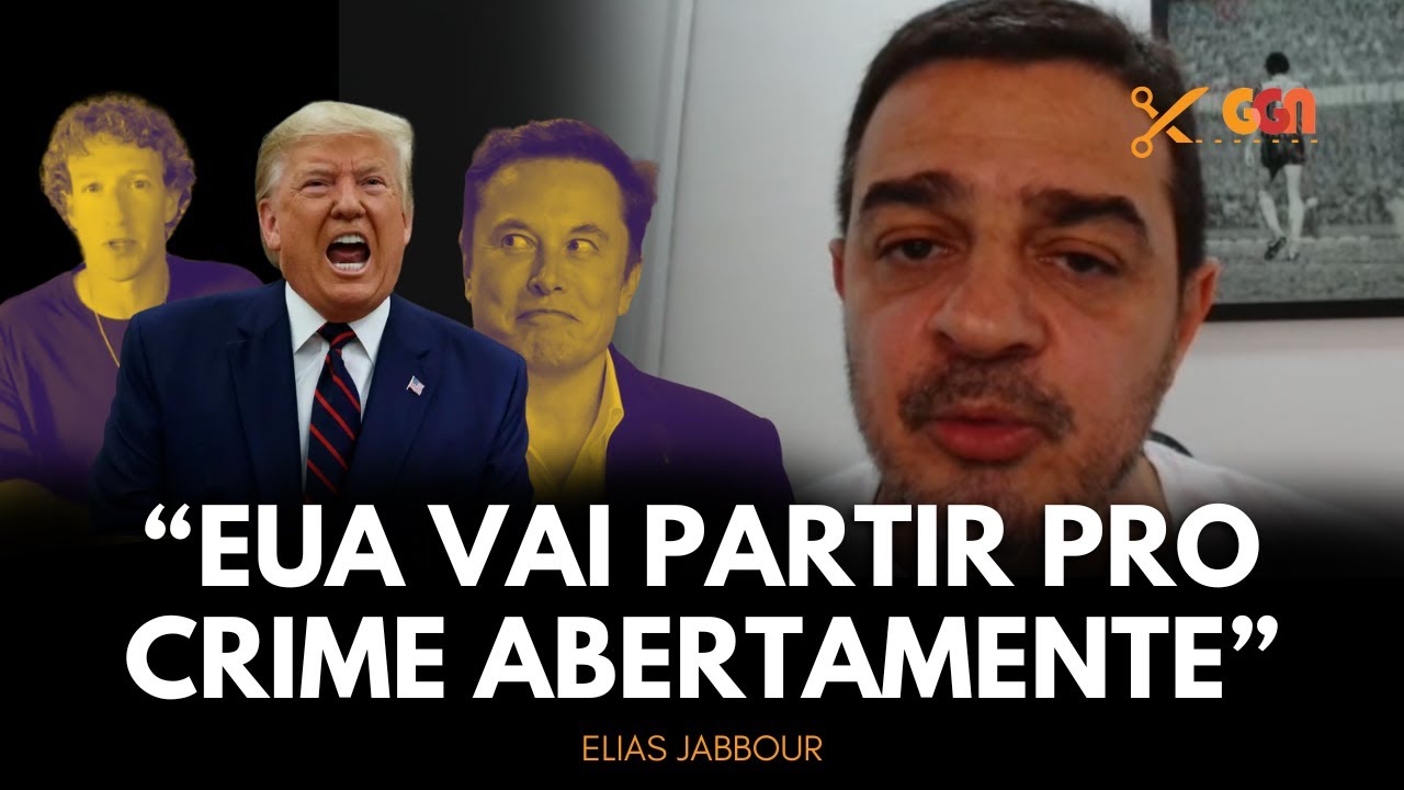 ZUCKERBERG, MUSK E TRUMP: AS BIG TECHS COMO EXTENSÃO DO PODER NORTE-AMERICANO | ELIAS JABBOUR