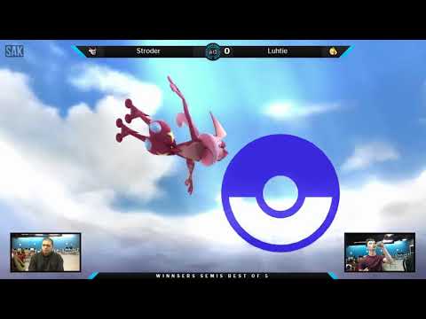 AZML Season 1 Smash 4 Finals Winners Semis - SAK|Stroder (Greninja) vs Luhtie (Zero Suit Samus)