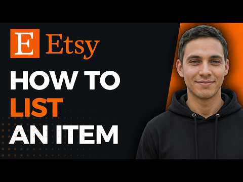 How to List an Item on Etsy (2026 Method)