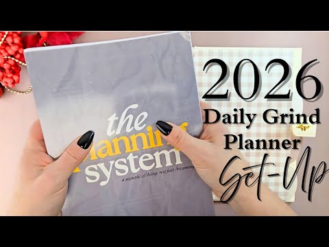 2026 Daily Grind Planner Set Up