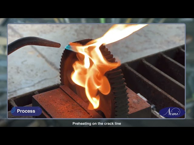 Repair Welding of Broken Cast Iron Machine Parts by CI Electrode SMAW