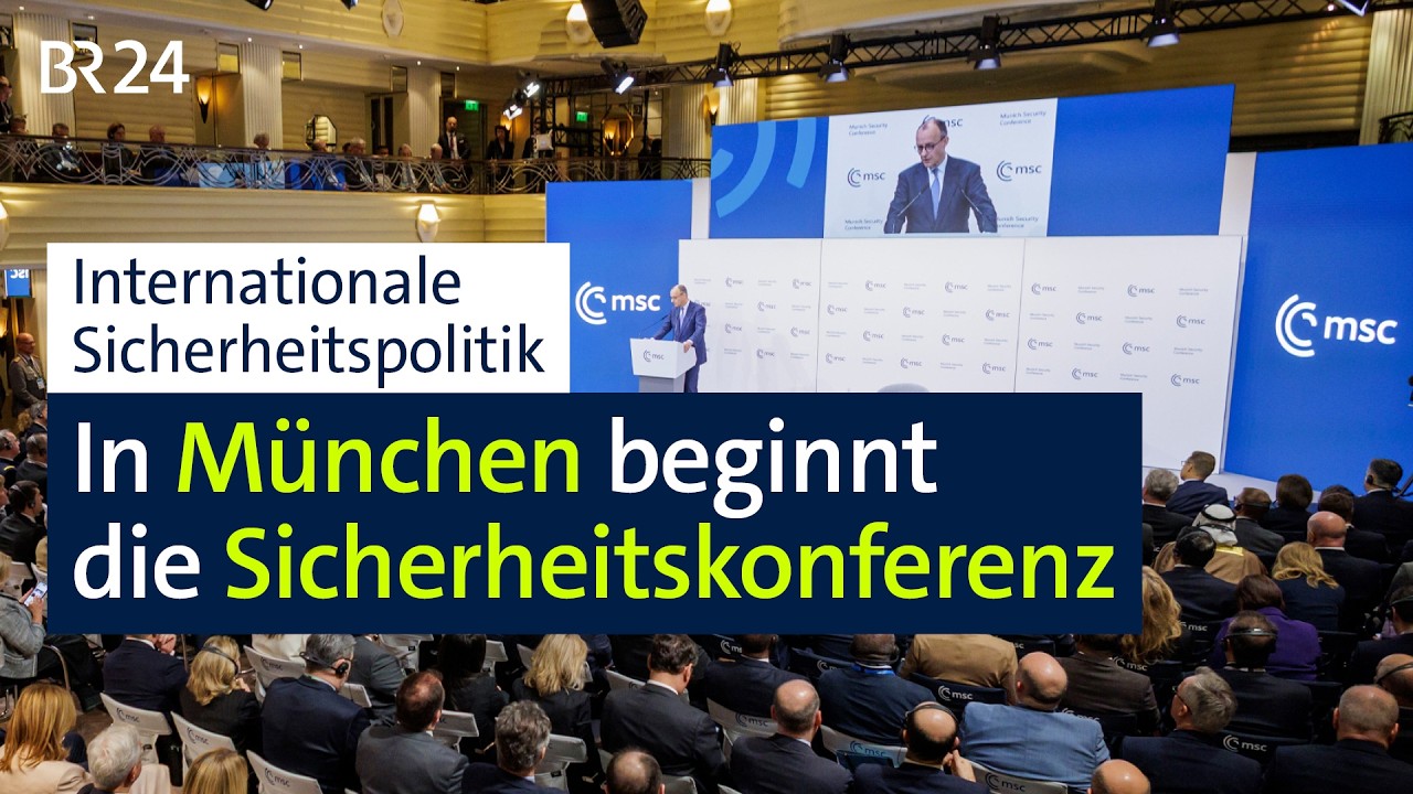 Sicherheitskonferenz: In München geht es um die Weltordnung | BR24