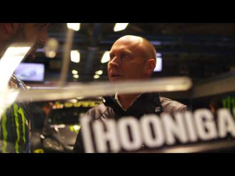 Ken Block's Monza Rally Ford Fiesta up close. World of X Games 2014.