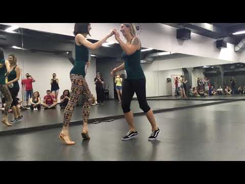 Yse Goes and Tatyana Kleyka, intermediate class demo, Forró na Sibéria 2019