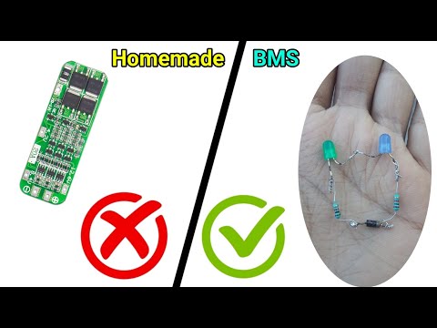 How to Make 12v Battery BMS at ₹0 | How to charge lithium ion battery without BMS ✔️