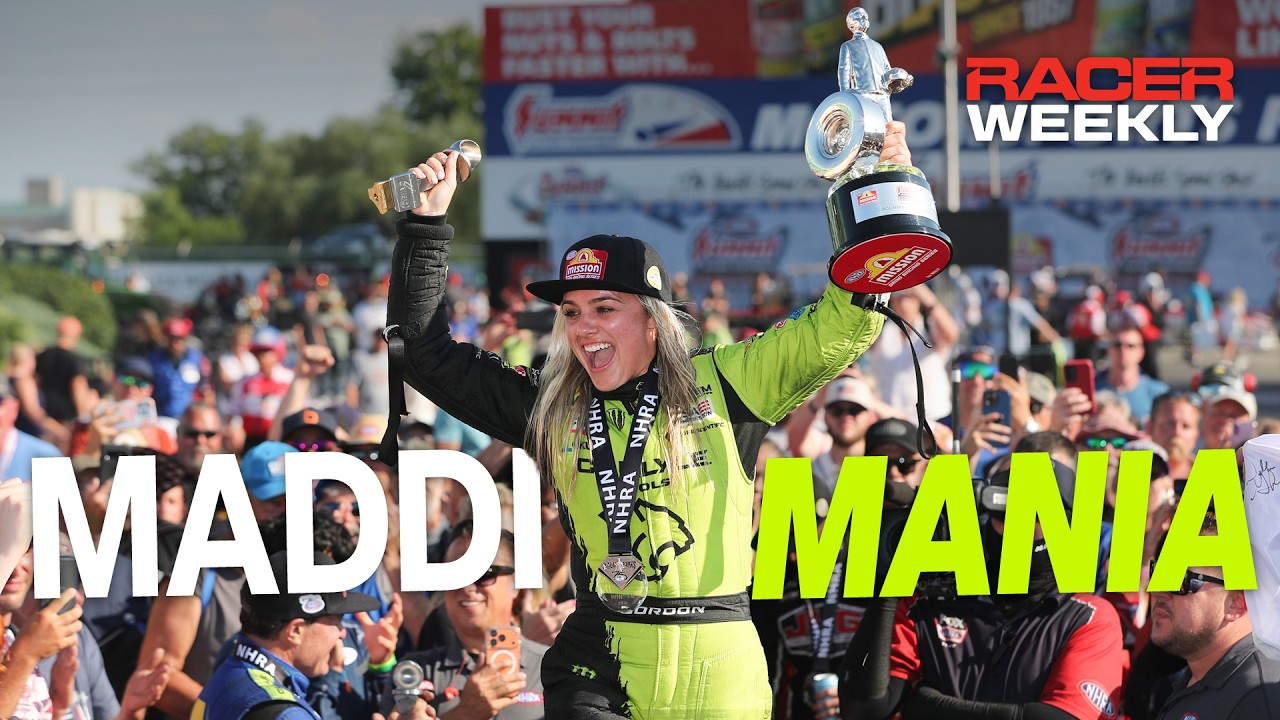 NHRA Top Fuel rookie Maddi Gordon talks “Top Gun,” pedalfests and her first win | RACER Weekly