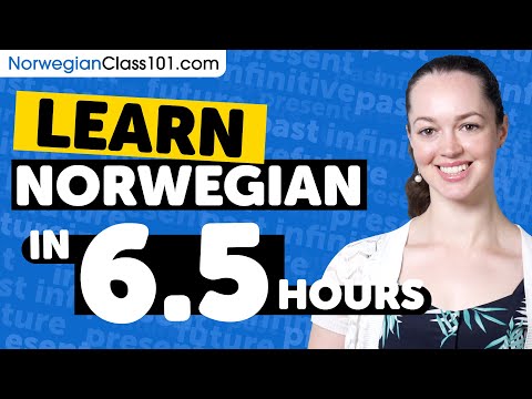 Learn Norwegian in 6.5 Hours - ALL Norwegian Absolute Beginners Need