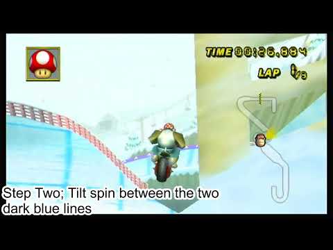 DK Summit Double Hop Shortcut (Mario Kart Wii)