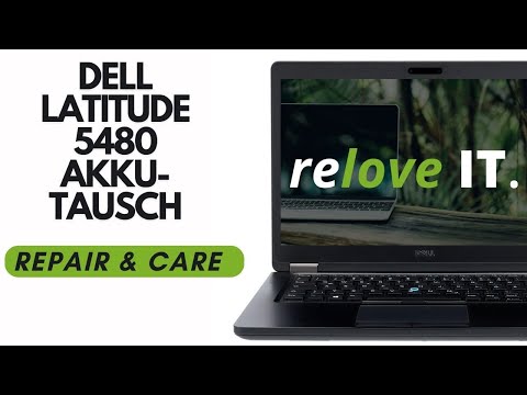 Dell Latitude 5480 Akkutausch