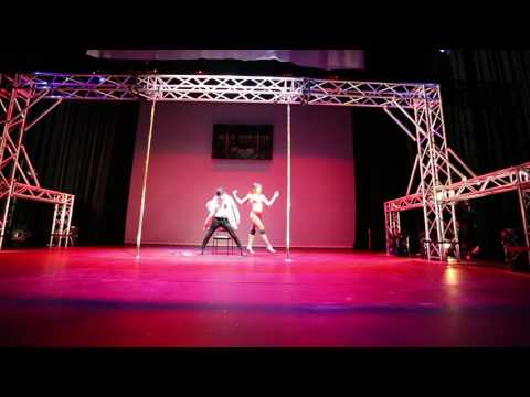 Daphne Lux Pole Classique Semi Pro winner Pole Theater Sydney 2016